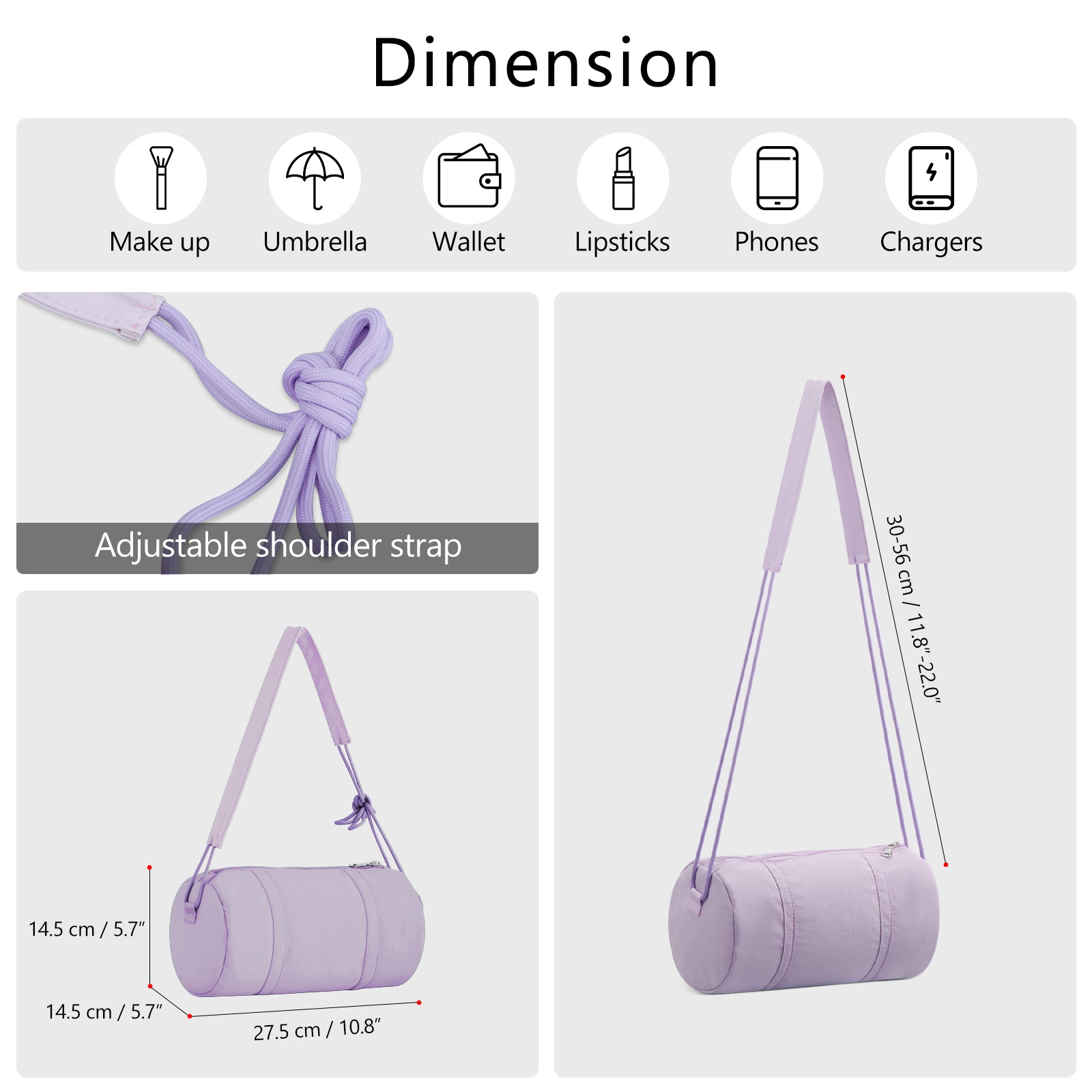 Quilted Puffy Crossbody Bag for Women, Lightweight Water-Resistant Nylon Hobo Shoulder Purse Soft Fluffy Handbag for Daily Use - KAMO