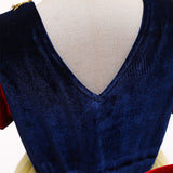 KAWELL Snow White Princess Costumes Birthday Party Halloween Costume Cosplay Dress up for Little Girls 3-12 Years