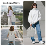 HAWEE Drawstring Backpack Sports Gym Bag Water Resistant String Bag Cinch Sackpack with Zipper Pocket for Shopping Sport Yoga - KAMO