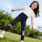HAWEE Girls' Assorted Everyday Pull on Leggings, 4-Pack, Sizes 2T-7T - KAMO