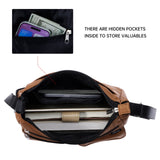 HAWEE Crossbody Bag for Women - Multi-pocket Shoulder Bag Lightweight Messenger Bag Casual printed Purse Handbag Travel Bag - KAMO