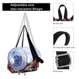 Drawstring Backpack Bag with Shoe Compartment, Large Gym Bag Sackpack Sports Beach Backpack for Men Women - KAMO