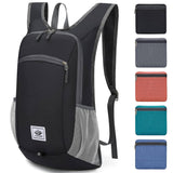 HAWEE 15L Lightweight Hiking Backpack Foldable Small Travel Backpack Packable Camping Backpack for Women Men