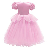 HAWEE Toddler Girls Princess Blue Costumes Halloween Dress up Fancy Gown for Cosplay Party - KAMO