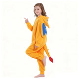 Onesie Pajamas Unisex Dragon Christmas Halloween Costume for 2-10Y