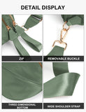 HAWEE Spacious Nylon Crossbody Bags Bum Bag for Women Large Sling Bag Purse with Adjustable Strap - KAMO