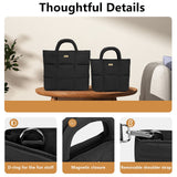 HAWEE Nylon Puffer Tote Bag for Women, Lightweight Crossbody Bags for Women, Quilted Puffer Tote Handbags for Daily Use,Shop,Travel