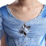 Girls Princess Dress Up Costume Halloween Fancy Dress - KAMO