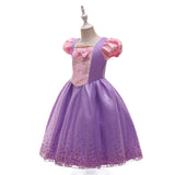 HAWEE Princess Dress up Birthday Party Fairy Yellow Costume for Toddler Girls - KAMO