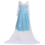 Princess Costumes Birthday Dress Up for Little Girls with Crown,Wig,Gloves Accessories 2-7 Years - KAMO