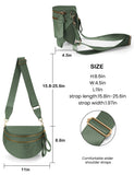 HAWEE Spacious Nylon Crossbody Bags Bum Bag for Women Large Sling Bag Purse with Adjustable Strap - KAMO