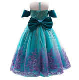 Princess Costume Dress for Girls Kids Birthday Party Halloween Cosplay Costumes 3-10 Years - KAMO