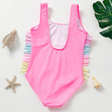 Girls Swimsuits One Piece Unicorn Swimwear Bathing Suit - KAMO