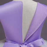 HAWEE Girls Unicorn Princess Dress Fancy Party Costume Dress up Wedding Birthday Party Gown for Age 2-11 Years Old - KAMO