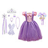 Phenas Girls Belle Princess Costume Off Shoulder Dress with Accessories - KAMO