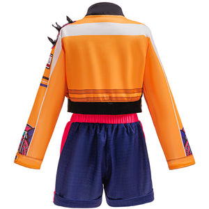 Demon Costume Kids Hunters Cosplay Girls Pop Singers Stage Role Play Outfit Toddler Halloween Costumes