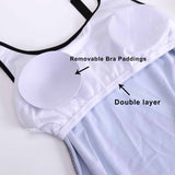 Kawell Plus Size Tankini Swimsuits for Women with Shorts Strappy Bathing Suits Two Piece Blouson Swimwear - KAMO