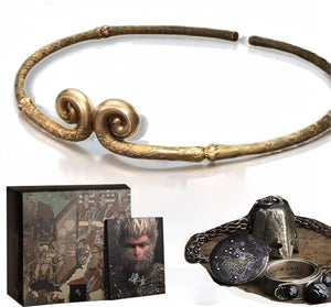 Wu Kong Four-Piece Set, Wukong Limited Edition Collector's Edition with Gift Box Set, 1:1 Scale Accessories, (PS5 Game Not Included) - KAMO