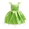 Princess Tinkerbell Costume for Girls Fancy Halloween Birthday Party Outfit Fairy Dress - KAMO