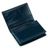 HAWEE Men's Bifold Front Pocket Wallet Genuine Leather RFID Blocking Card Billfold 5 Slots with Cash Clip, Black