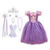 HAWEE Princess Dress up Birthday Party Fairy Yellow Costume for Toddler Girls - KAMO