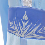 Frozen 2 Elsa Deluxe Princess Dress Costume for Girl Cosplay Christmas Party Dresses - KAMO