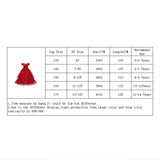 HAWEE Flower Girls Embroidery Lace Bridesmaid Dress Beaded Wedding Party Full Length Dance Gown for Girls 4-14 Years - KAMO