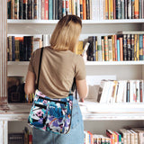 HAWEE Crossbody Bag for Women - Multi-pocket Shoulder Bag Lightweight Messenger Bag Casual printed Purse Handbag Travel Bag - KAMO