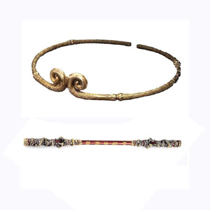 Wukong Game Gold Hoop and Golden Hooped Rod Two Sets - KAMO