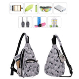 HAWEE Sunflower Bags Sling Backpack for Women One Shoulder Strap Cross Body