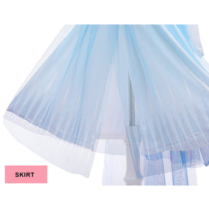 Elsa Act 2 Christmas Costume for Girls 2t-3t, New Years Dress, Includes Dress and Accessories