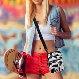HAWEE Multifunction Phone Bag One Shoulder Phone Waist Bag Diagonal Cross Bag Smart Phone Case Outdoor Bag Triple Zip Hipster - KAMO