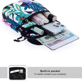 HAWEE Multifunction Phone Bag One Shoulder Phone Waist Bag Diagonal Cross Bag Smart Phone Case Outdoor Bag Triple Zip Hipster - KAMO