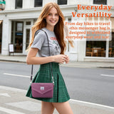 HAWEE Crossbody Bags for Women, Mini Cell Phone Cross body Purses Travel Wallet with Detachable Rope Strap