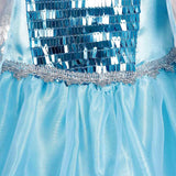 Elsa Dress Up Costume For Little Girls 3-8 Years - KAMO
