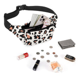 HAWEE Fanny Pack for Women Men,Crossbody Fanny Pack Water Resistant Sports Waist Bag Pack, Belt Bag for Travel Hiking Running