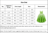 KAWELL Tiana Fancy-Dress Costume for Little Girls Fancy Halloween/Christmas Role Play Green Fairy Skirt - KAMO