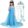 KAWELL Girls Princess Costume Birthday Party Christmas Halloween Fancy Dress up,Child 3T - KAMO