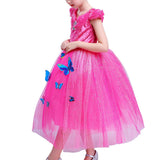 Girls Princess Dress Up Costume Halloween Fancy Dress - KAMO