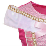 HAWEE Pink Princess Dress Party Toddler Girls Halloween Costume Deluxe Beauty Cosplay Outfit - KAMO