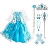 KAWELL Princess Dress Girl's Halloween Fancy-Dress Costume with Long Sleeve, Child 2T - KAMO