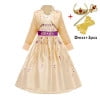 KAWELL Girls Princess Costumes Halloween Cosplay Fancy Party Dress up 3-12 Years - KAMO