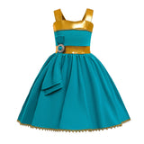 Cotton Baby Girl Clothes Summer Little Princess Toddler Kids Party Tutu Dresses - KAMO