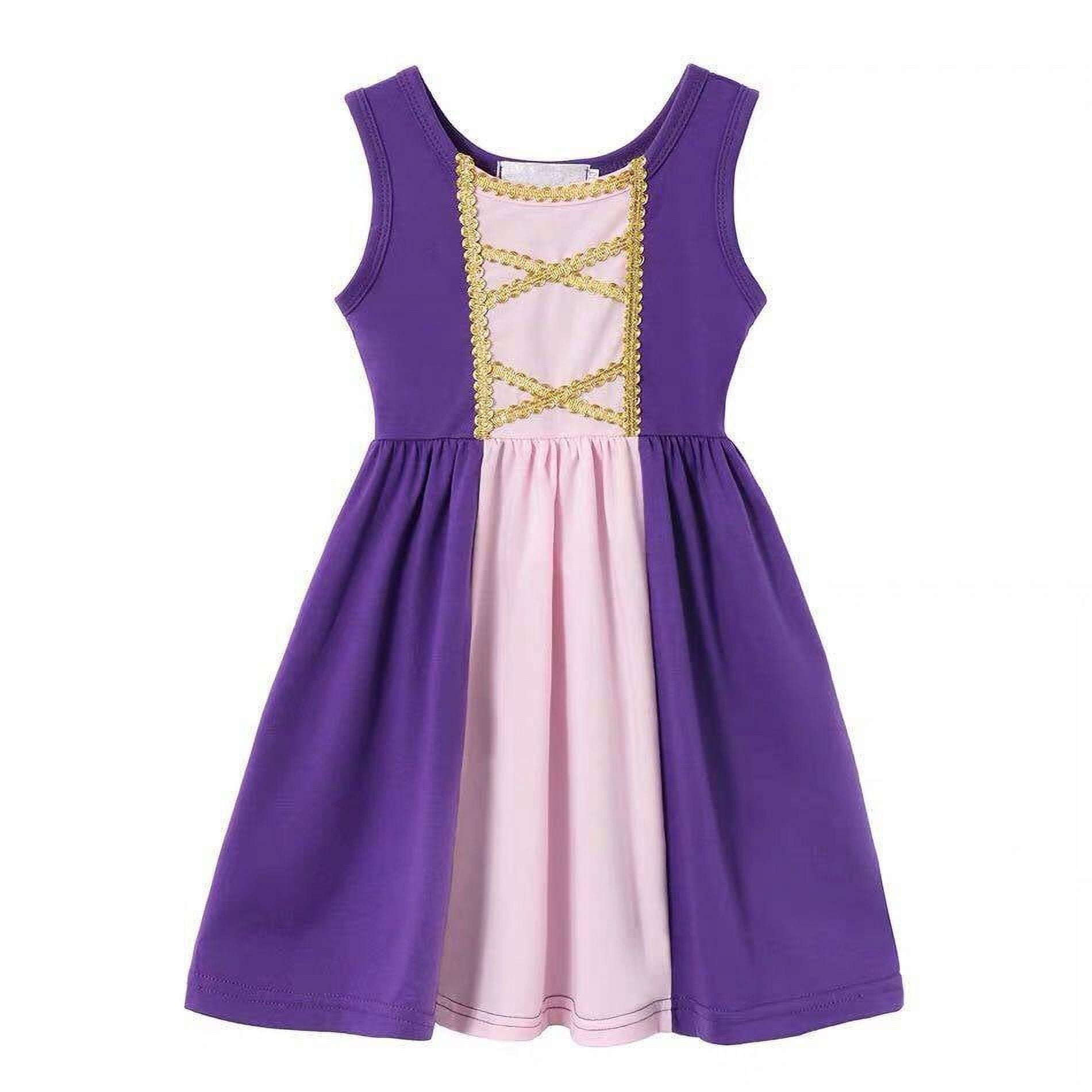 Cotton Baby Girl Clothes Summer Little Princess Toddler Kids Party Tutu Dresses - KAMO