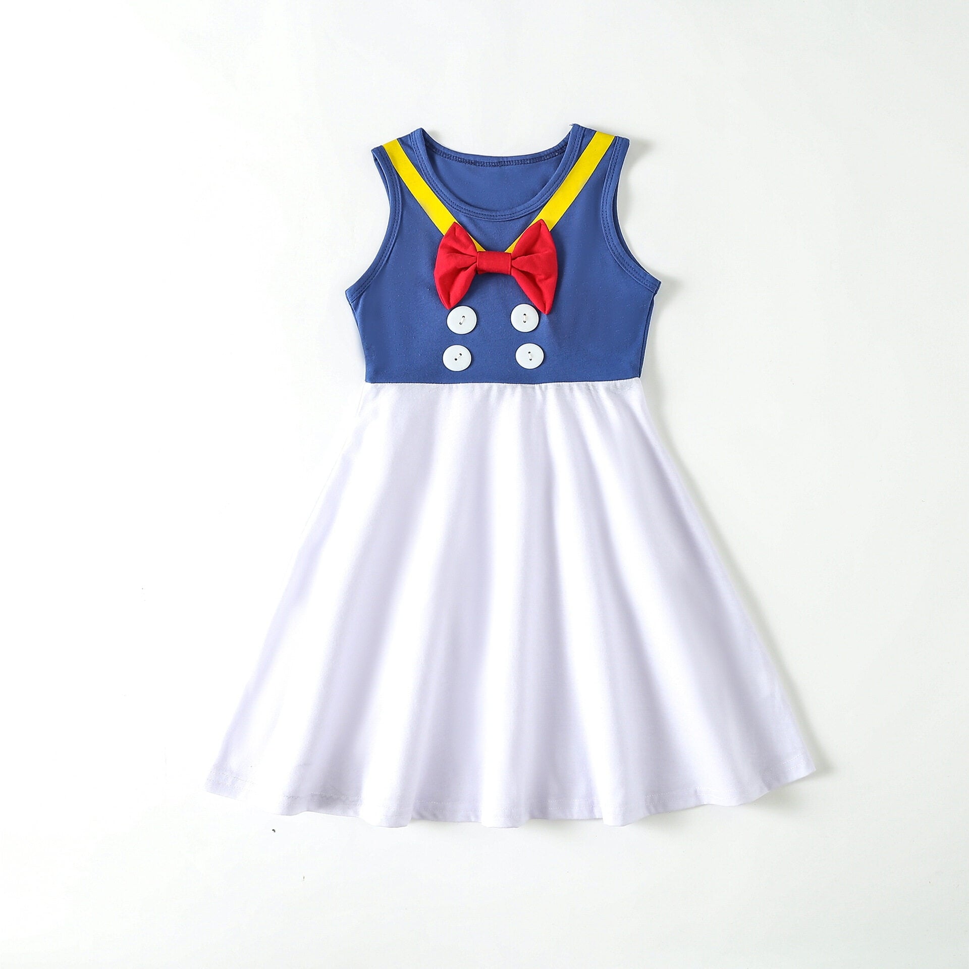 Cotton Baby Girl Clothes Summer Little Princess Toddler Kids Party Tutu Dresses - KAMO