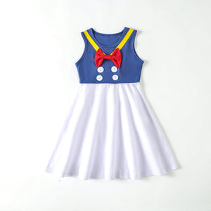 Cotton Baby Girl Clothes Summer Little Princess Toddler Kids Party Tutu Dresses - KAMO