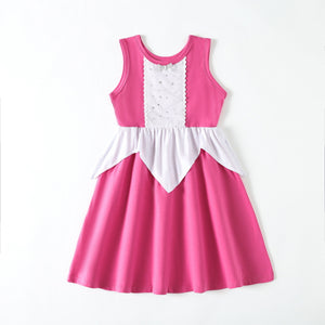 Cotton Baby Girl Clothes Summer Little Princess Toddler Kids Party Tutu Dresses - KAMO