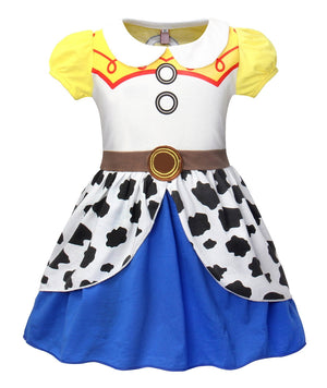 Cotton Baby Girl Clothes Summer Little Princess Toddler Kids Party Tutu Dresses - KAMO