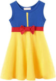 Cotton Baby Girl Clothes Summer Little Princess Toddler Kids Party Tutu Dresses - KAMO