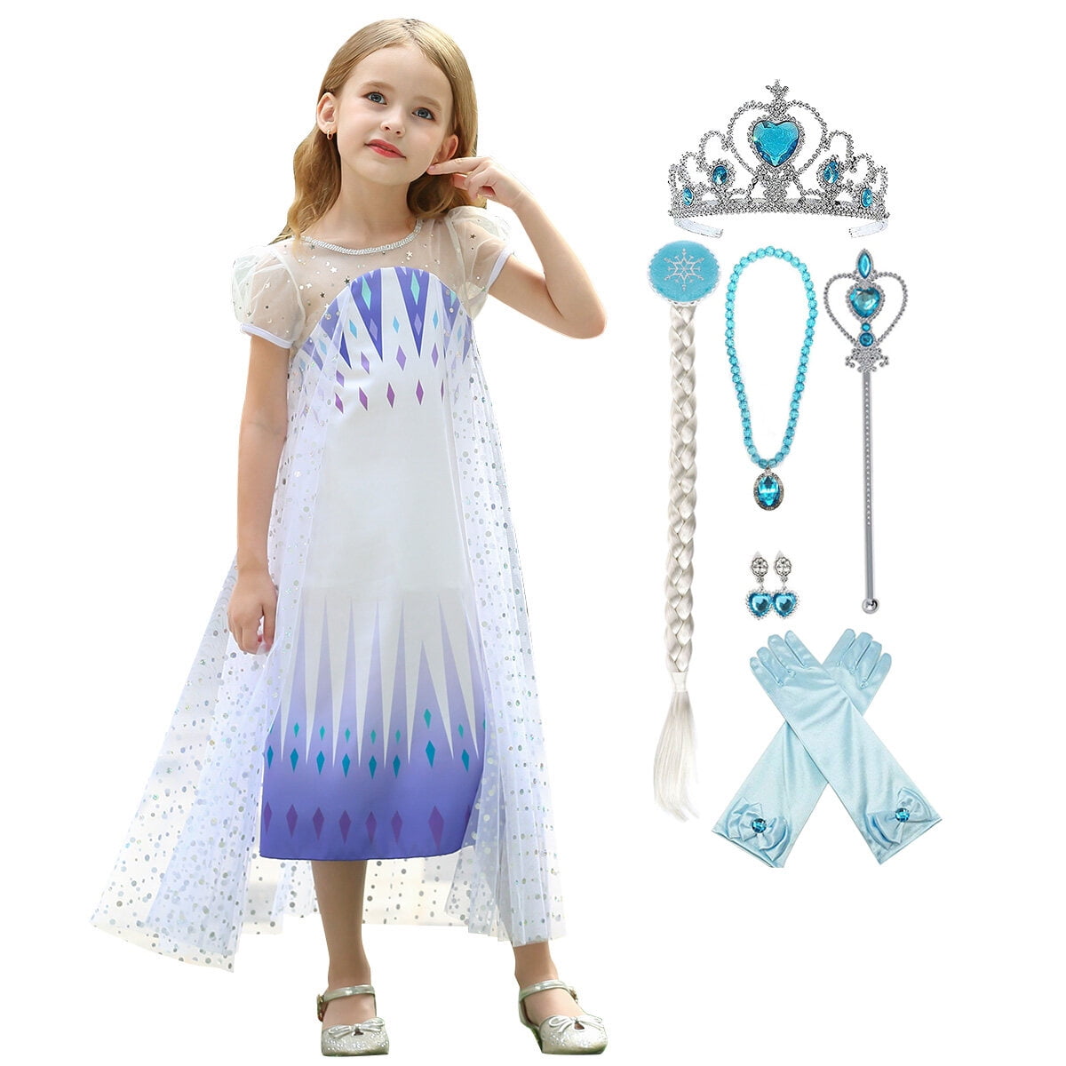 frozen party dress up Elsa Dress, Elsa Costume, Frozen Party, Princess Dress, Frozen Birthday Party Dress, Handmade Dress